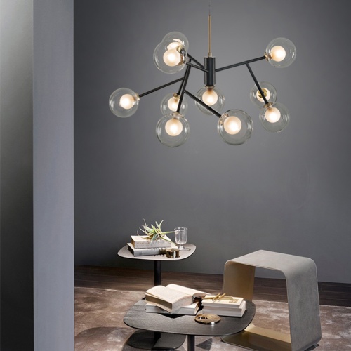 Подвесная люстра PEARL  L5 Grey фото 7