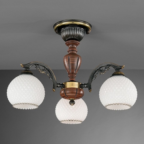 Люстра на штанге Reccagni Angelo 8610 PL 8630/3 фото 2 Люстра на штанге Reccagni Angelo 8610 PL 8630/3 фото 2