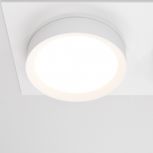 Встраиваемый светильник Maytoni Technical Hoop DL086-02-GX53-SQ-W фото 8