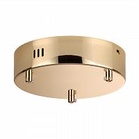 ODEON LIGHT 5015/3R L-VISION ODL23 587 золотой цвет Потолочная чаша (доп.основание) VEKIA
