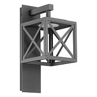 NOVOTECH 358447 STREET NT20 684 темно-серый Ландшафтн.настен.светильник IP54 LED 4000K 10W 100-240V DANTELA