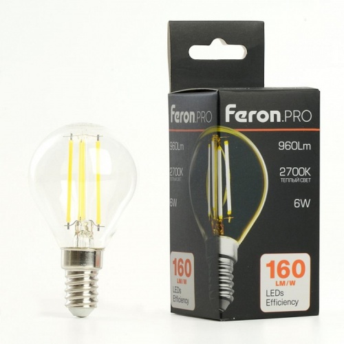 Лампа светодиодная Feron LB-1706 E14 6Вт 2700K 51256 фото 4 Лампа светодиодная Feron LB-1706 E14 6Вт 2700K 51256 фото 4