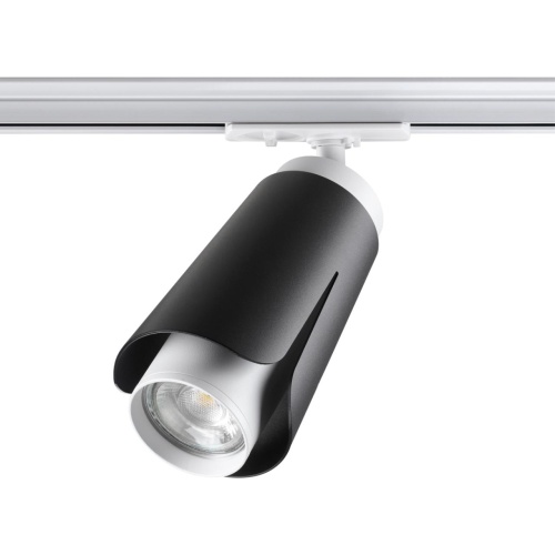 NOVOTECH 370836 PORT NT22 243 черный Светильник трековый однофазный трехжильный IP20 GU10 9W 220V TULIP