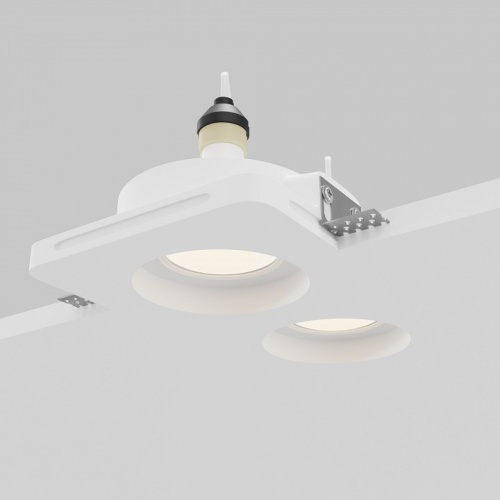 Встраиваемый светильник Maytoni Technical Gyps Modern DL002-GU10-02-W фото 5