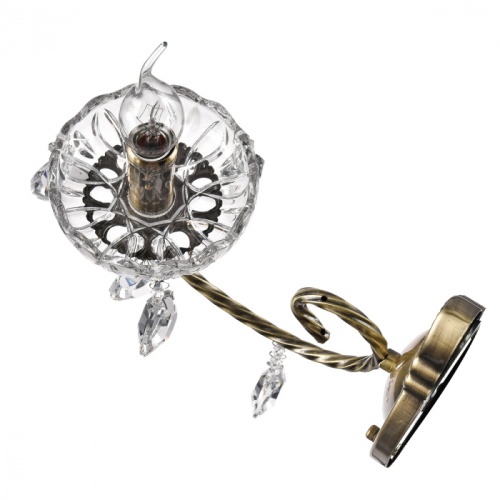 LUMION 8190/1W CLASSI LN26 094 античная бронза, металл/хрусталь Бра E14 1*40W 220V LINN фото 6