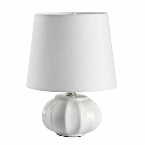 LUMION 8145/1T MODERNI LN26 492 белый, керамика/текстиль Настольная лампа Е27 1*60W 220V HAMA
