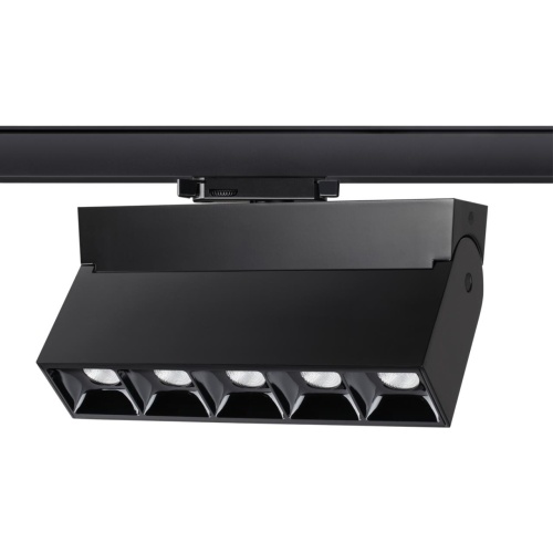 NOVOTECH 358326 PORT NT19 318 черный Трехфазный трековый свтильник IP33 LED 4000К 25W 110-265V EOS