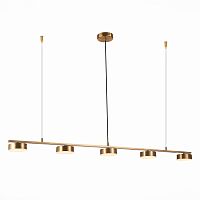 SL6000.303.05 Светильник подвесной ST-Luce Латунь/Латунь LED 5*7W 3000K