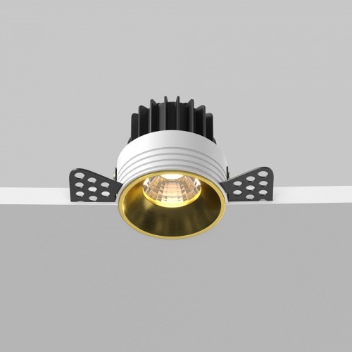 Встраиваемый светильник Maytoni Technical Round DL058-7W3K-TRS-BS фото 6