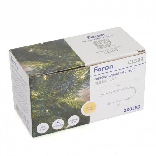 Гирлянда Нить Feron CL583 51442 фото 7 Гирлянда Нить Feron CL583 51442 фото 7