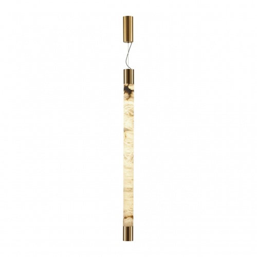 ODEON LIGHT 6687/25L L-VISION ODL24 000 Подвесной светильник латунь/металл/алебастр IP20 LED 40W 3000/4000 MARBELLA