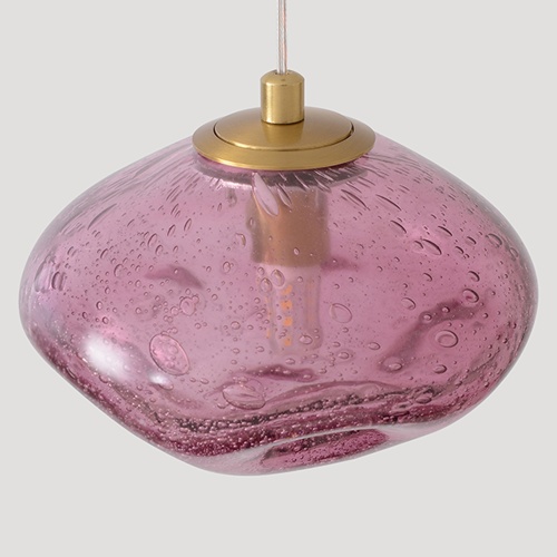 Светильник подвесной Crystal Lux FORMLESS SP1 VINO фото 6