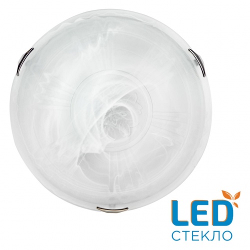 SONEX 7601/DL SNOK SN 000 Светильник стекло/белое/хром LED 48Вт 4000K D405 IP20 LUFE