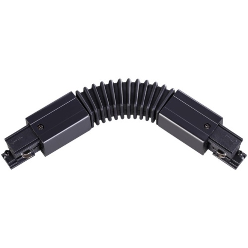 NOVOTECH 135067 PORT NT19 299 черный Соединитель гибкий с токопроводом для трехфазного шинопровода IP20 220V