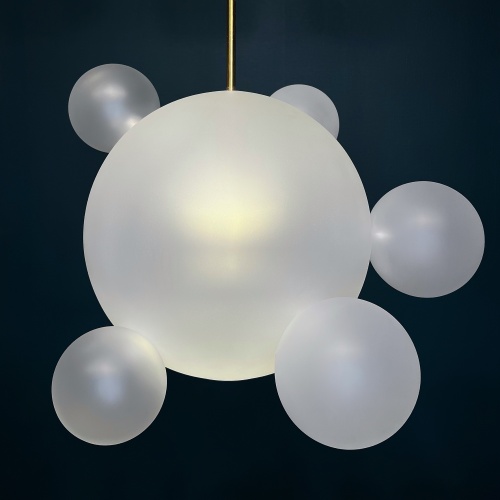 Подвесной светильник GIOPATO & COOMBES BOLLE BLS LAMP white glass 1 фото 2 Подвесной светильник GIOPATO & COOMBES BOLLE BLS LAMP white glass 1 фото 2