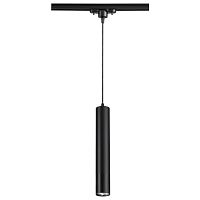 NOVOTECH 370401 PORT NT18 291 черный Светильник трековый однофазный трехжильный IP20 GU10 50W 220V PIPE