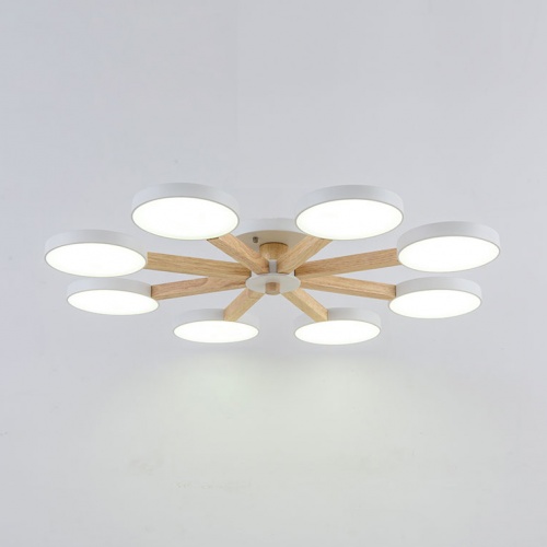 Потолочная люстра TURNA 8 White