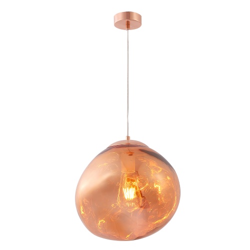 Светильник подвесной Crystal Lux MALAGA SP1 D280 COOPER Светильник подвесной Crystal Lux MALAGA SP1 D280 COOPER