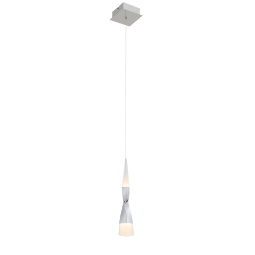 SL405.103.01 Подвес ST-Luce Хром/Хром, Белый LED 1*7W 3000K SL405.103.01 Подвес ST-Luce Хром/Хром, Белый LED 1*7W 3000K