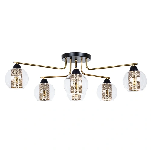 Потолочная люстра Arte Lamp MANCHESTER A7045PL-6BK Потолочная люстра Arte Lamp MANCHESTER A7045PL-6BK