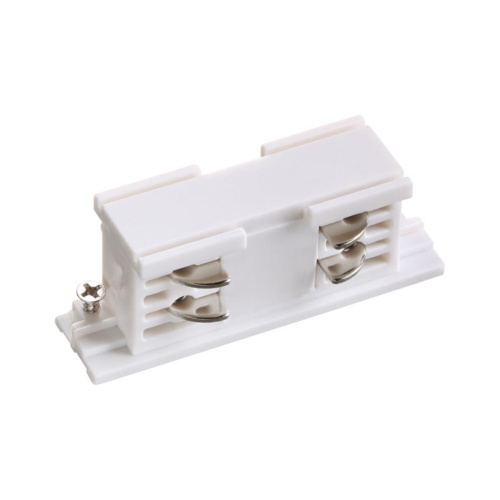 NOVOTECH 135042 PORT NT19 299 белый Соединитель внутренний с токопроводом для трехфазного шинопровода IP20