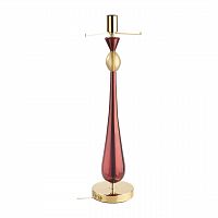 ODEON LIGHT EXCLUSIVE 4868/1T STANDING ODL_EX22 157 золотой/бордовый/стекло База для высокой лампы E27 1*60W TOWER