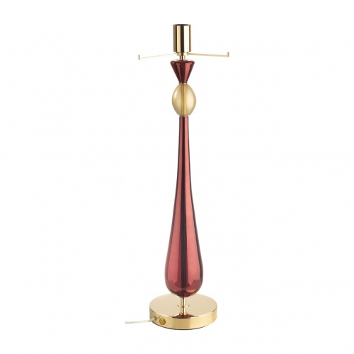 ODEON LIGHT EXCLUSIVE 4868/1T STANDING ODL_EX22 157 золотой/бордовый/стекло База для высокой лампы E27 1*60W TOWER