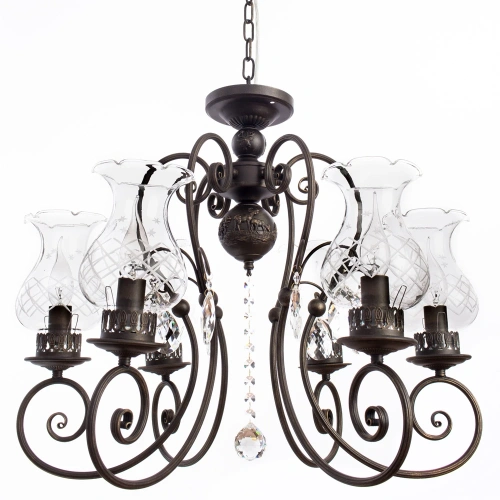 Подвесная люстра Arte Lamp PALERMO A2053LM-6BR Подвесная люстра Arte Lamp PALERMO A2053LM-6BR