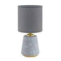 LUMION 8168/1T COUNTY LN26 503 серый, керамика/текстиль Настольная лампа E14 1*40W 220V GIATA