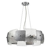 LUMION 6588/6 MODERNI LN26 202 хром/тонированное стекло, металл/стекло Люстра подвесная E14 6*40W 220V LIBERTI