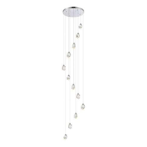 SL6114.103.12 Светильник подвесной ST-Luce Хром/Прозрачный LED 12*3W 3000K
