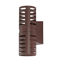 NOVOTECH 359539 STREET NT25 638 коричневый Светильник ландшафтный настенный IP65 LED 2*5W 3000К 100-240V NETZ