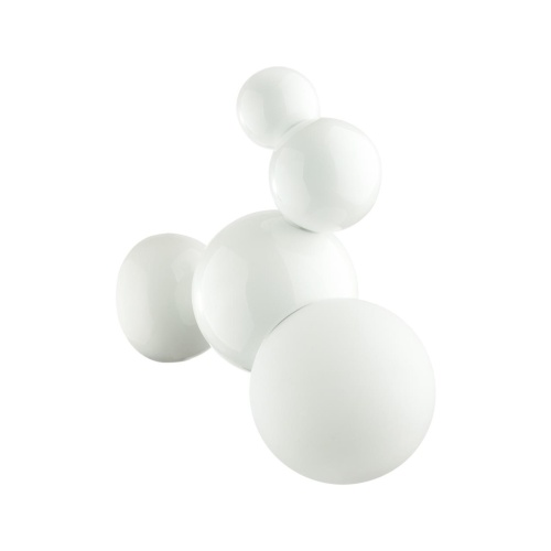 LUMION 6565/1W MODERNI LN26 178 белый/белый матовый/металл/стекло Бра E27 1*40W 220V BLASEN