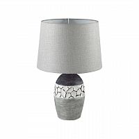 LUMION 8118/1T COMFI LN26 489 серый, керамика/текстиль Настольная лампа E27 1*60W 220V AVALONA