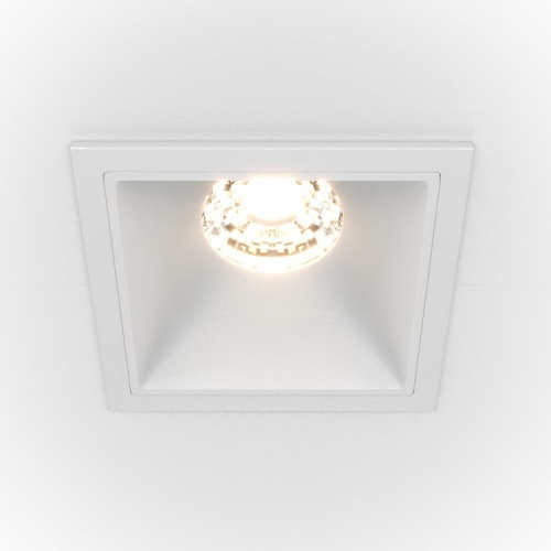 Встраиваемый светильник Maytoni Technical Alfa DL043-01-10W3K-SQ-W фото 5 Встраиваемый светильник Maytoni Technical Alfa DL043-01-10W3K-SQ-W фото 5