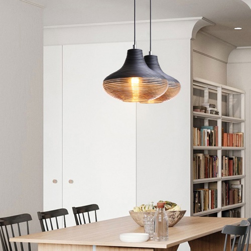 Подвесной светильник RENORD D10 black amber фото 5 Подвесной светильник RENORD D10 black amber фото 5