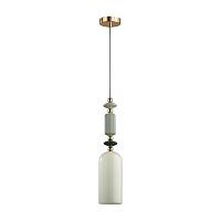 ODEON LIGHT EXCLUSIVE 4861/1D CLASSIC ODL_EX22 131 золотой/раноцветн.керамика/стекло Подвес E14 1*40W 4861/1D CANDY