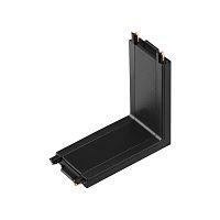 NOVOTECH 135213 SHINO NT23 176 черный Соединитель с токопроводом "Г" для низковольтного шинопровода IP20 48V SMAL