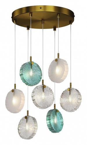 Подвесная люстра Maytoni Frozen MOD254PL-07BS Подвесная люстра Maytoni Frozen MOD254PL-07BS