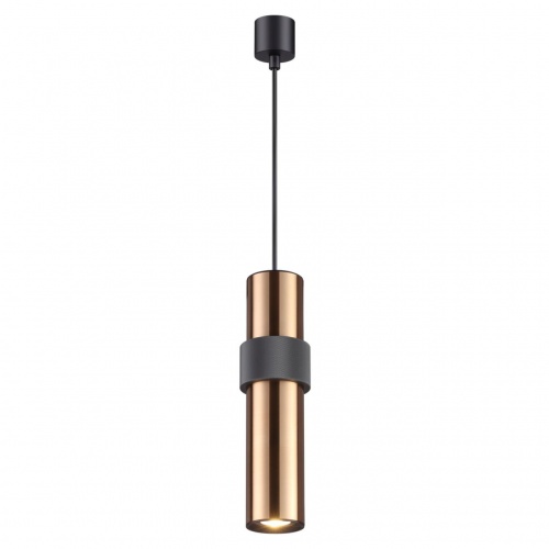 ODEON LIGHT 4739/5L L-VISION ODL20 395 золотой/черный Подвес GU10 5W 220V AFRA