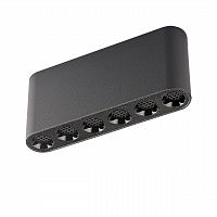 ODEON LIGHT 7092/15CL HIGHTECH ODL25 335 Потолочный светильник черный/металл/акрил IP20 LED 9W 690Лм 3000K 220V SMALL