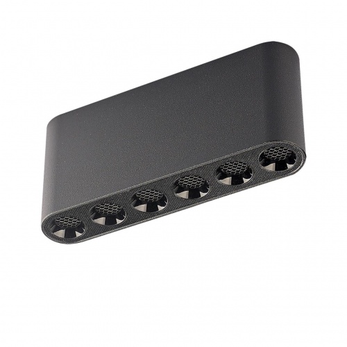 ODEON LIGHT 7092/15CL HIGHTECH ODL25 335 Потолочный светильник черный/металл/акрил IP20 LED 9W 690Лм 3000K 220V SMALL