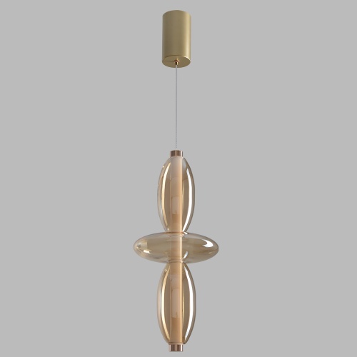 Светильник подвесной Crystal Lux QUASAR SP14W LED AMBER фото 6