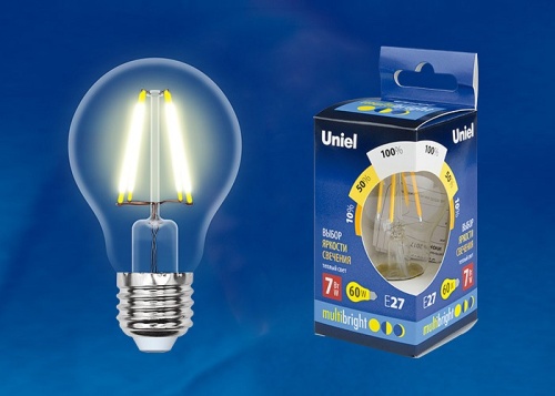 Лампа светодиодная Uniel MB GLM10TR E27 7Вт 3000K UL-00002366 фото 2