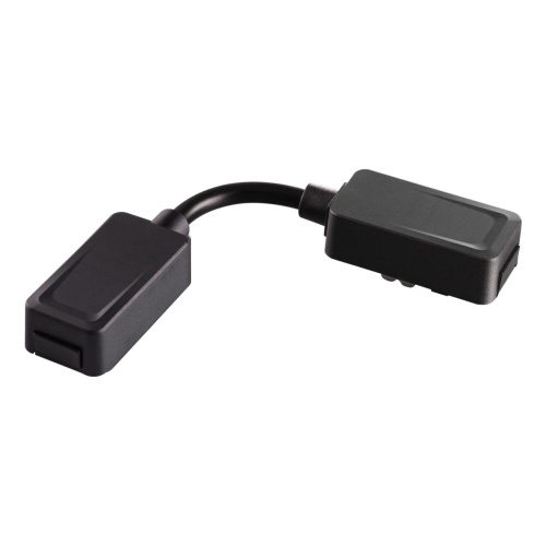 NOVOTECH 135223 SHINO NT23 180 черный Гибкий соединитель-токопровод для низковольтного шинопровода встраиваемого в ГКЛ и натяжной потолок IP20 48V SMAL