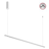 NOVOTECH 359306 OVER NT24 348 белый Светильник подвесной диммируемый со сменой цв.температуры (сенсор) IP20 LED 14W 2700/4000/6000K 220-240V FERMO