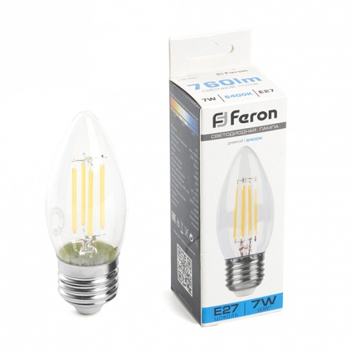 Лампа светодиодная Feron LB-66 E27 7Вт 6400K 38272 фото 2