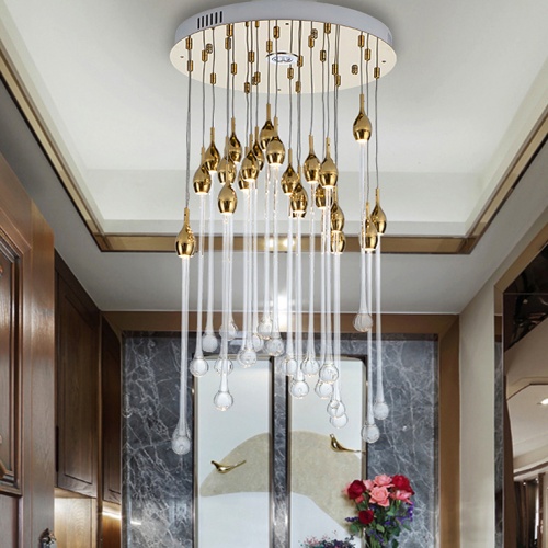 Подвесная люстра Allure D46 Gold фото 8 Подвесная люстра Allure D46 Gold фото 8