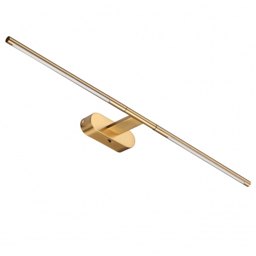 ODEON LIGHT 6635/9WL HIGHTECH ODL24 483 металл/античная бронза/акрил Настенный светильник IP20 LED 8W 3000K/3800K/5100K (перекл ч/з тумблер) 220V ALEDO