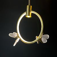Подвесной светильник BABETTA RING 2 brass 4000К